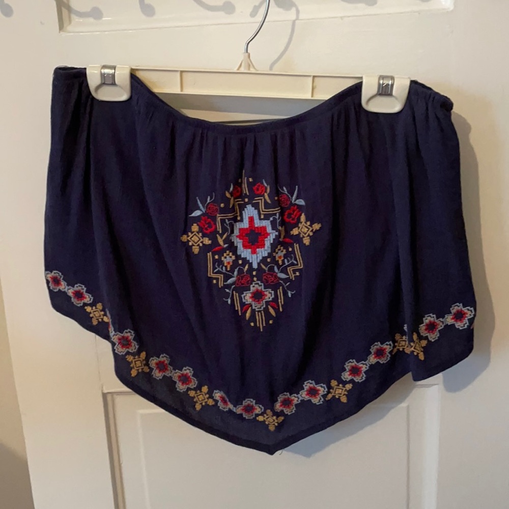 Strapless Xhilaration Crop Top